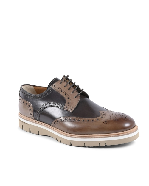 Dee Men’s Brogue Shoes – Classic Leather-Style Lace-Up Dress Shoes for Men