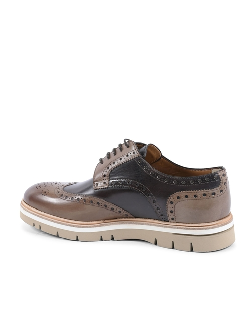 Dee Men’s Brogue Shoes – Classic Leather-Style Lace-Up Dress Shoes for Men
