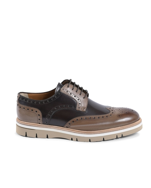 Dee Men’s Brogue Shoes – Classic Leather-Style Lace-Up Dress Shoes for Men