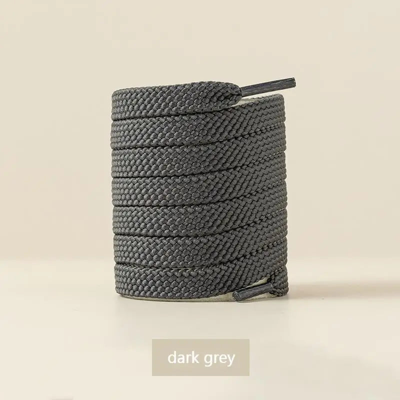 Flat Classic Shoelaces for Sneakers and Casual Shoes – Durable Replacement Shoe Laces