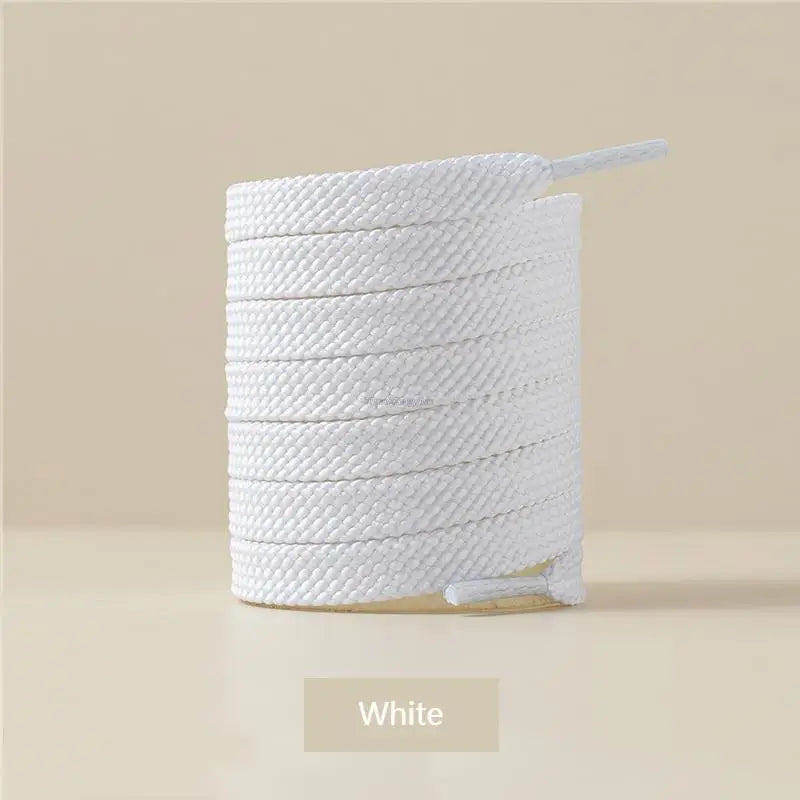 Flat Classic Shoelaces for Sneakers and Casual Shoes – Durable Replacement Shoe Laces