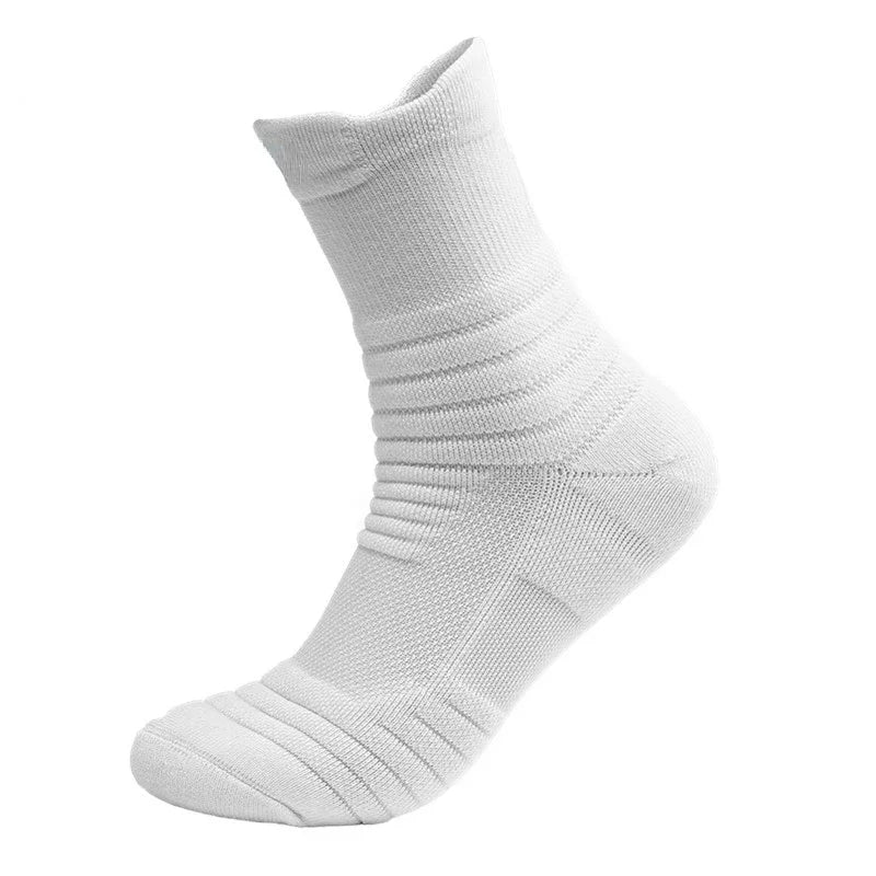 Anti-Slip Football Socks for Men and Women – Breathable Cotton Grip Sports Socks