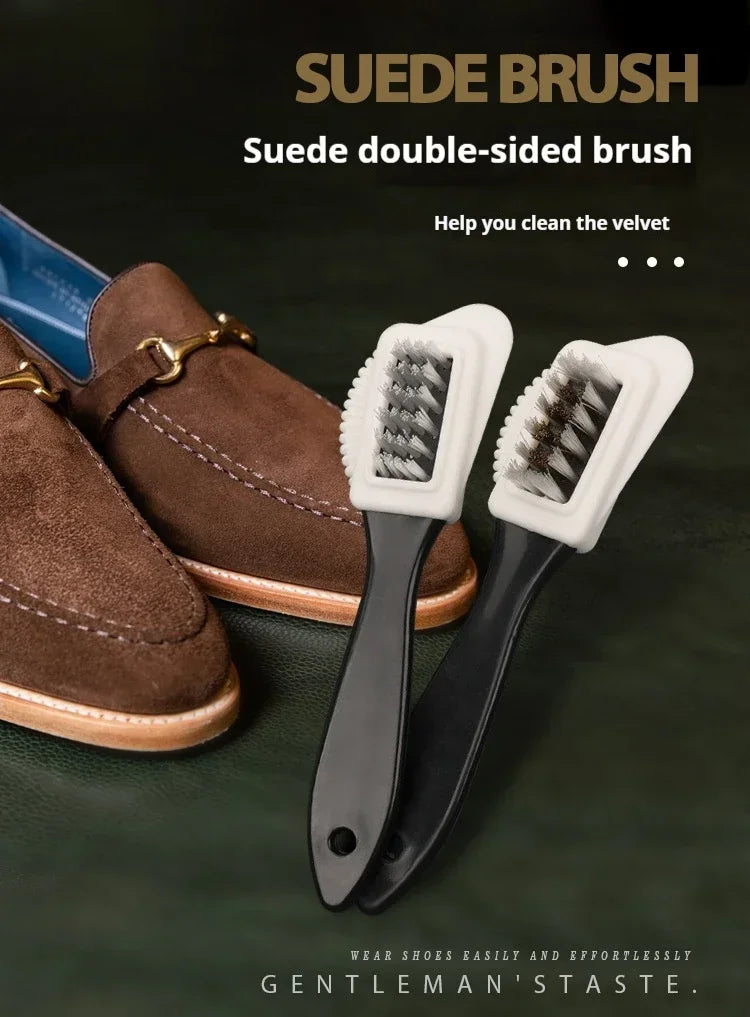 1/2/3pcs Nubuck Shoes Shoe Brush Suede Shoes Brass Wire Shoes Cleaner Foam Shoe Brush Snow Boots Shoe Cleaner Shoe Accessories
