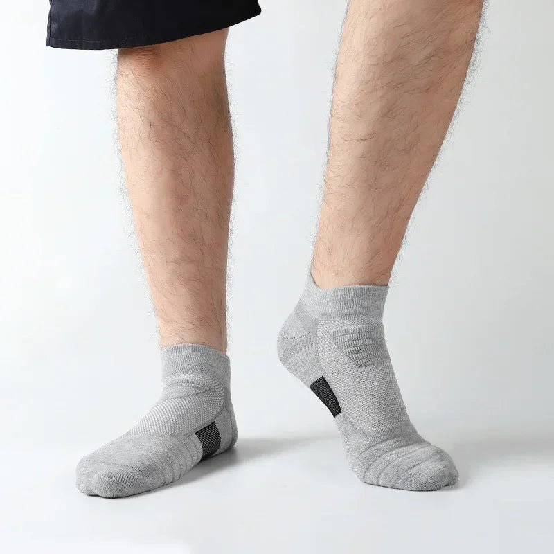 Anti-Slip Football Socks for Men and Women – Breathable Cotton Grip Sports Socks