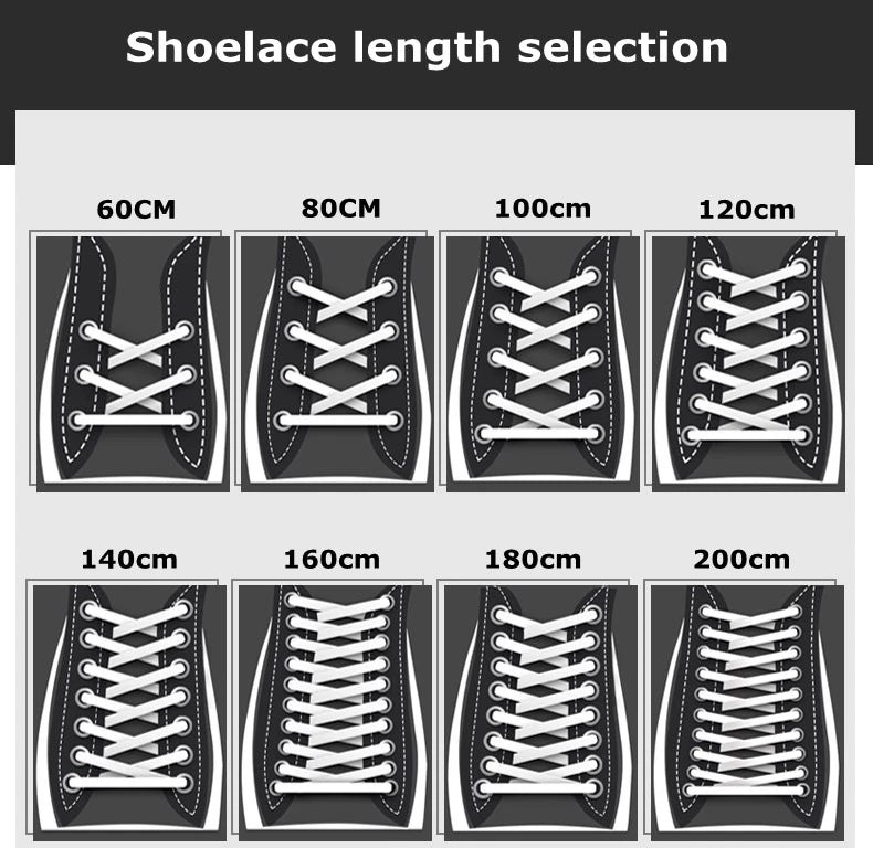 1Pair Oval Shoe Laces Half Round Athletic Shoelaces for Running Sneakers Laces Shoes Strings Durable without Fading Shoelace