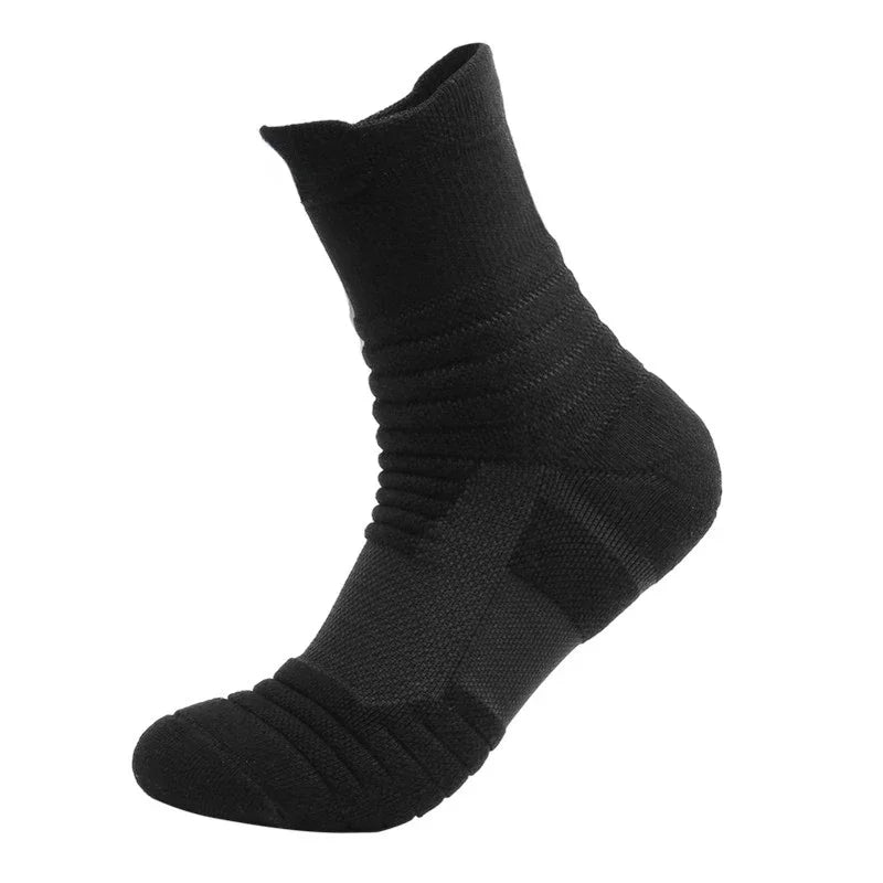 Anti-Slip Football Socks for Men and Women – Breathable Cotton Grip Sports Socks