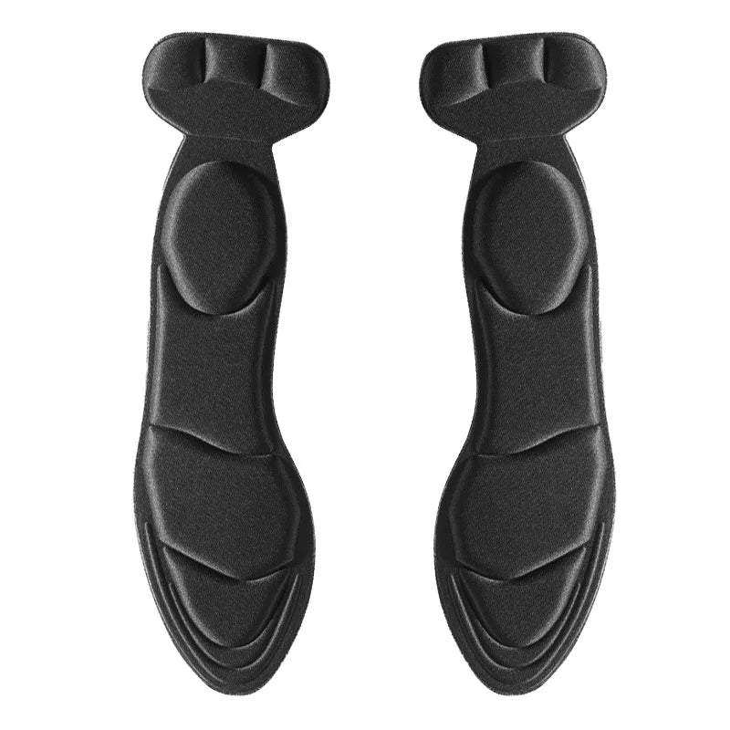 Memory Foam Insoles Women High-heel Shoes Insoles Anti-slip Insole Comfort Breathable Heel Protection