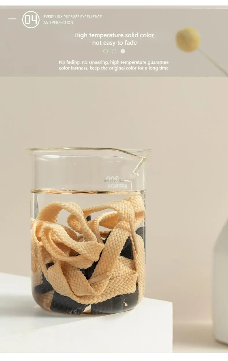 New Flat Classic Shoelaces for Sneakers Casual Shoe laces White Black Sports Shoelace Shoes Balanc String Shoe Accessories