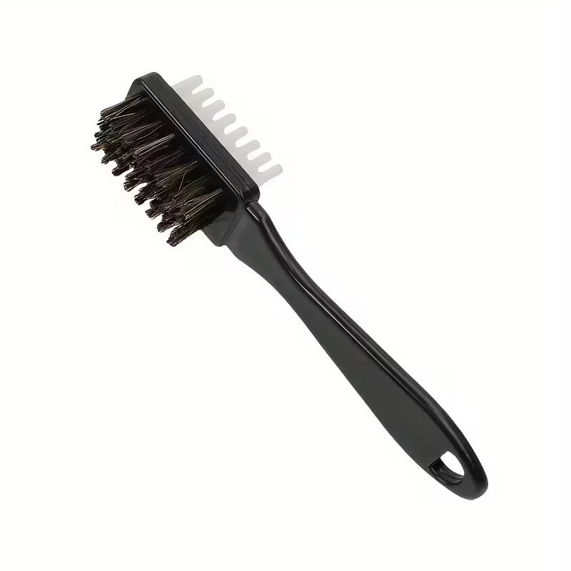 2-in-1 Suede & Shoe Brush with Eraser | for Boots, Nubuck & Imitation Leather Care | Double-Sided Effective Cleaning Tool