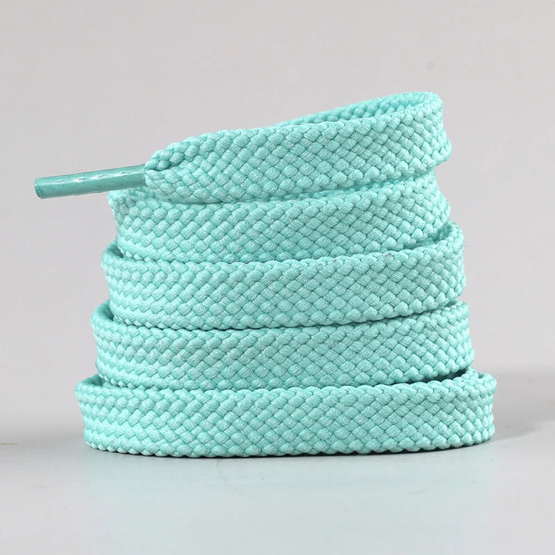 New Flat Classic Shoelaces for Sneakers Casual Shoe laces White Black Sports Shoelace Shoes Balanc String Shoe Accessories