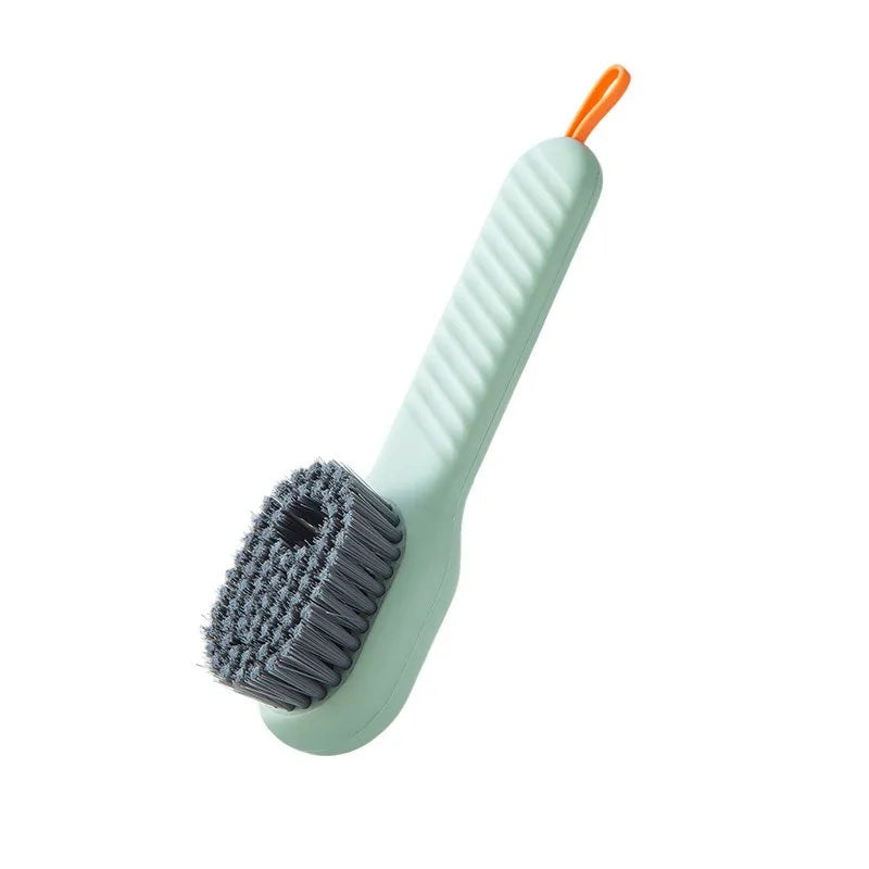 Soft Shoe Cleaning Brush – Press-Type Shoe Cleaner for Washing and Caring for Footwear