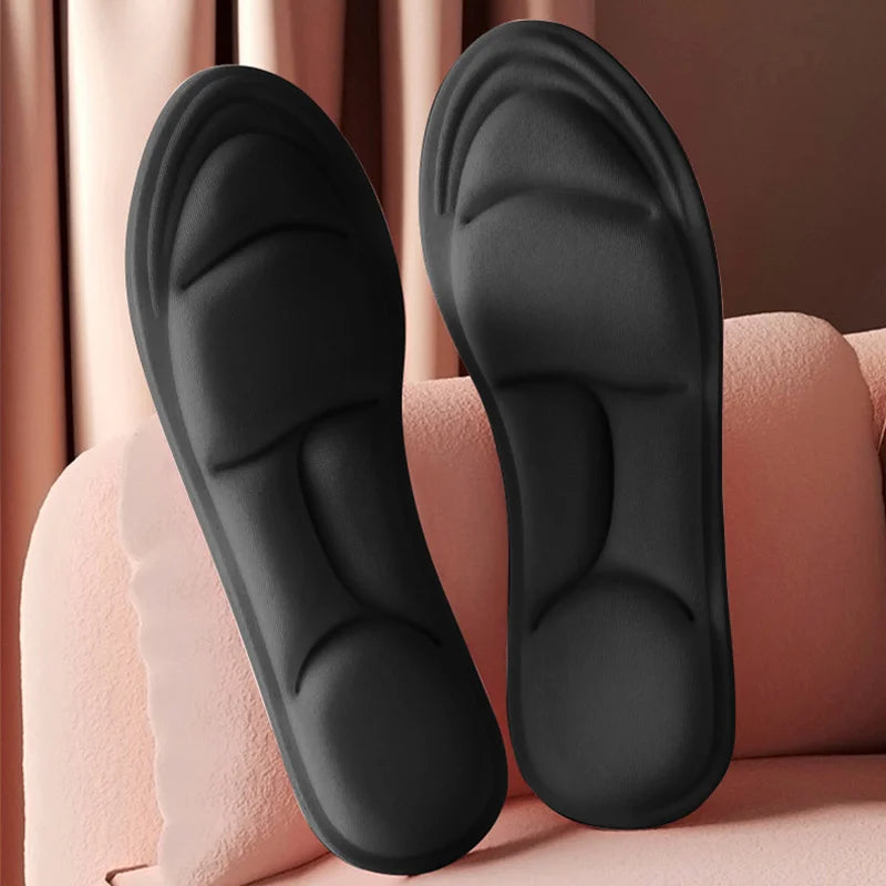 Breathable Cushion Sport Insoles – Shock-Absorbing Shoe Sole Pads for Active Wear