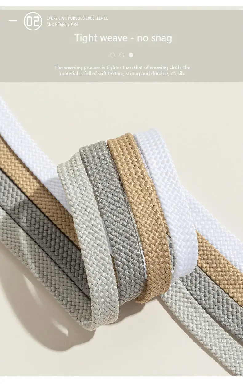 New Flat Classic Shoelaces for Sneakers Casual Shoe laces White Black Sports Shoelace Shoes Balanc String Shoe Accessories