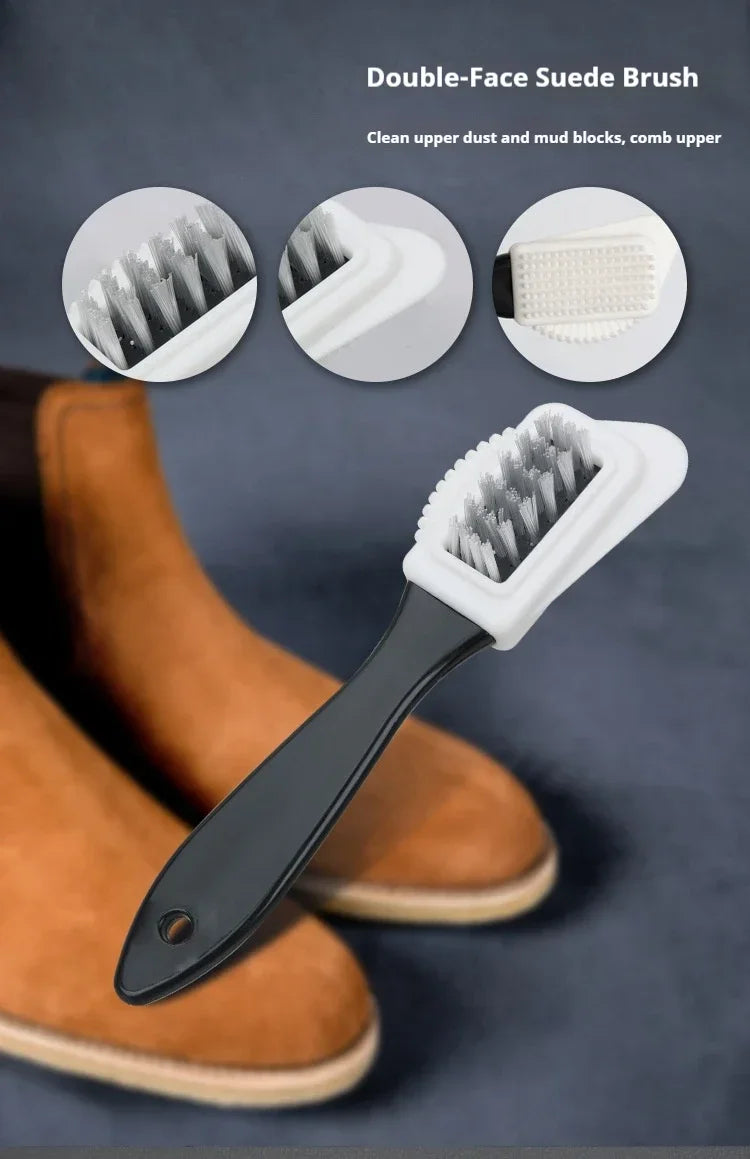 1/2/3pcs Nubuck Shoes Shoe Brush Suede Shoes Brass Wire Shoes Cleaner Foam Shoe Brush Snow Boots Shoe Cleaner Shoe Accessories