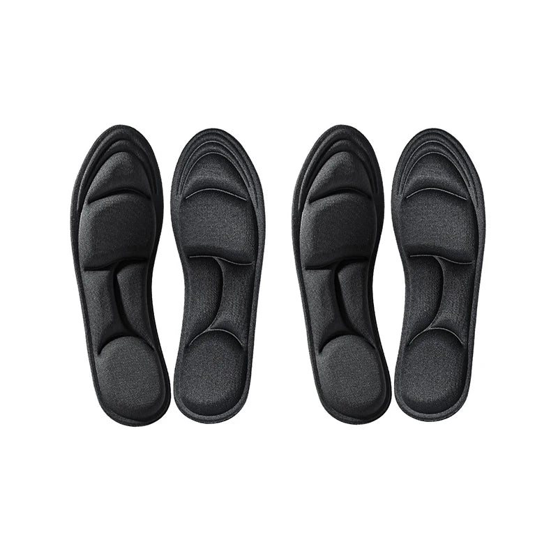 Breathable Cushion Sport Insoles – Shock-Absorbing Shoe Sole Pads for Active Wear