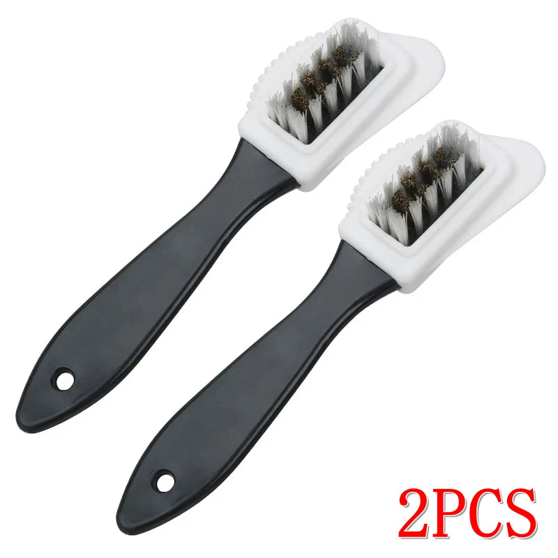 1/2/3pcs Nubuck Shoes Shoe Brush Suede Shoes Brass Wire Shoes Cleaner Foam Shoe Brush Snow Boots Shoe Cleaner Shoe Accessories