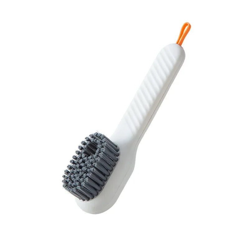 Soft Shoe Cleaning Brush – Press-Type Shoe Cleaner for Washing and Caring for Footwear