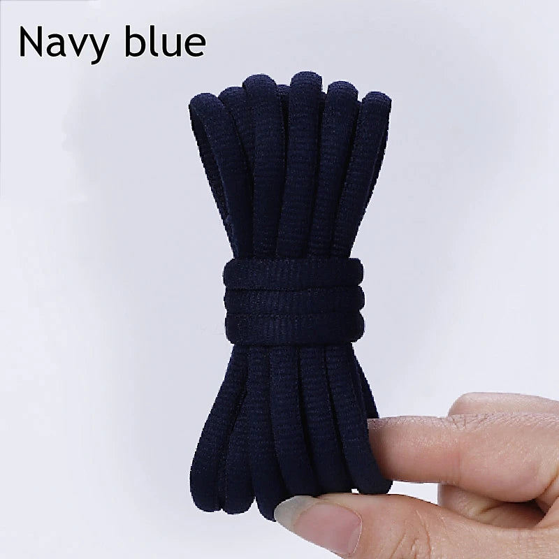 1Pair Oval Shoe Laces Half Round Athletic Shoelaces for Running Sneakers Laces Shoes Strings Durable without Fading Shoelace