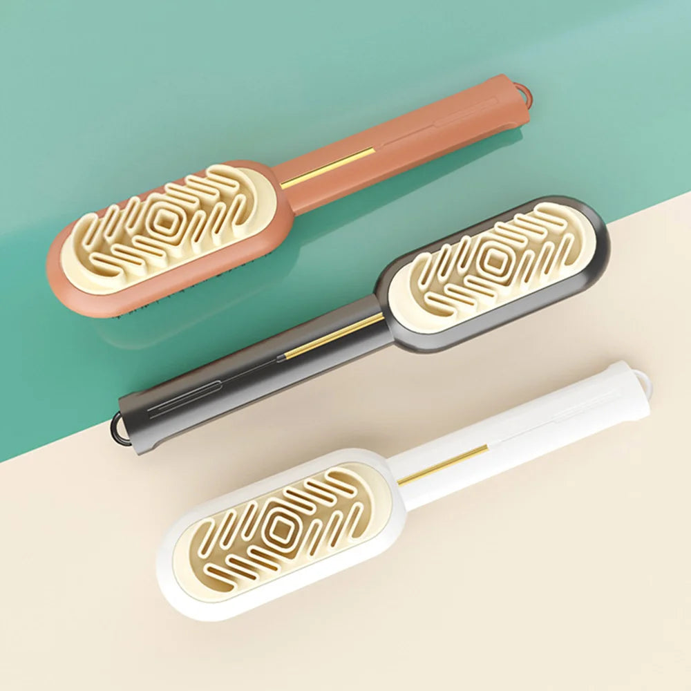 2 Sided Long Handle Suede Cleaning Brush Shoe Brush Sneakers Cleaner Shoes Stain Dust Boot Cleaner Stain Removal Rubber Brush