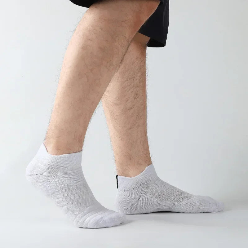 Anti-Slip Football Socks for Men and Women – Breathable Cotton Grip Sports Socks